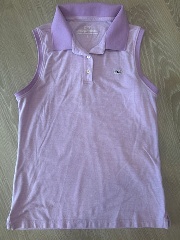 Vineyard Vines Purple sleeveless shirt 14