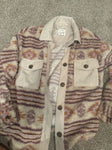 Hippie Rose Fleece Sherpa like new from Dillards Women's - XS