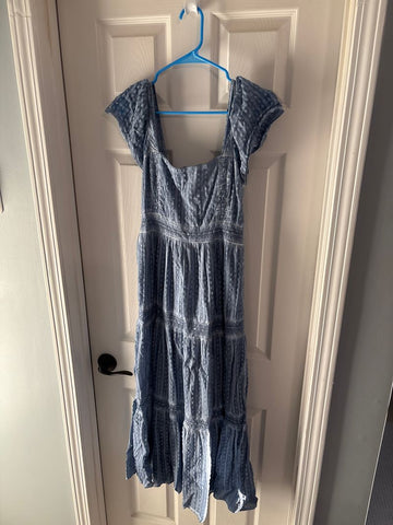 American Eagle Blue dress with tie in the back Women's - M