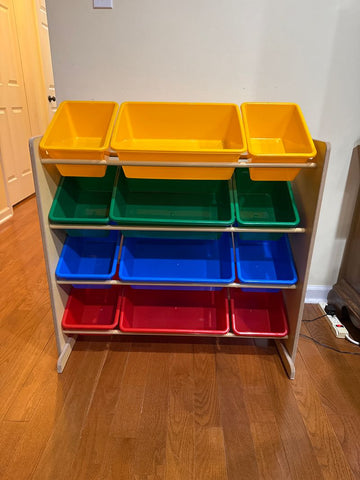 Tot Tutors Toy Organizer great condition Organize-Storage