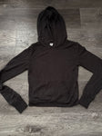 No Boundaries Black fitting hoodie Junior XS-0