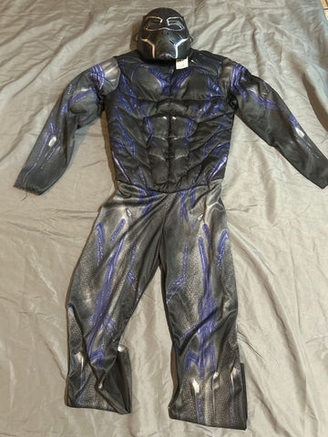 Halloween Costume Black Panther Costume w/mask 10