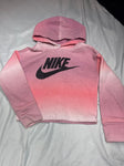 Nine Pink tie dye hoodie EUC sz 3/4T 3T/3