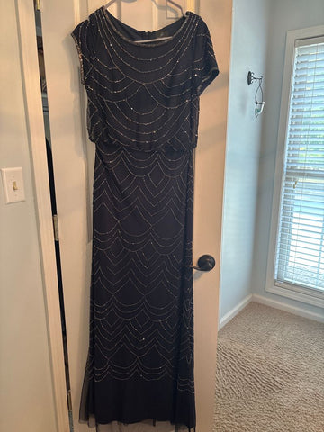 Adrianna Papell Navy formal dress Women's 6