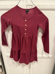 Art Class Burgundy dress 6T/6X