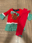 Simply Southern Reindeer outfit 2T