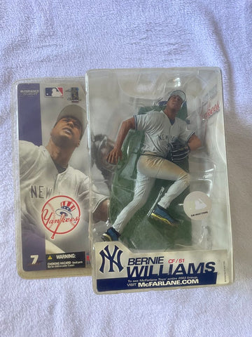MLB Yankees Bernie Williams Series 7 figure Figures and Animals