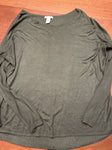 H&m Olive top Women's - M