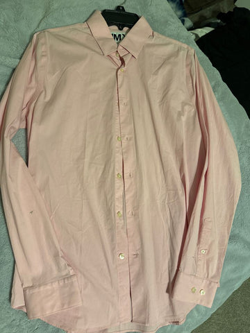 IXM express Medium pink dress shirt NEW 15-15 1/2 Men's - M