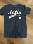 Baseballism Lefty Pride baseball t shirt navy blue Men's - M