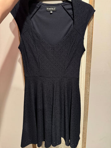My Michelle Blue lace dress Women's - M