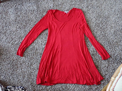 Charlotte Rousse Red long sleeve dress Women's - M