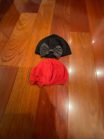 Koala Baby and FAO Red and black baby hat 3 mo Hat