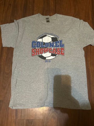 Screen Print l Tshirt Christian County Colonel Soccer Tshirt Men's - L