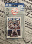 Yankee baseball cards 14 card set 2008 Miscellaneous