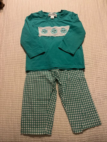 Marie Nicole XXS Shamrock Set fits 18M-24M EUC 24 Months