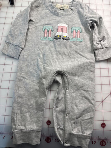 Marie Nicole Elf & Santa Christmas One Piece 0-3 Months