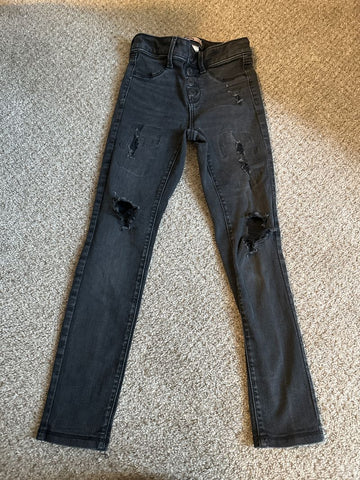 So Distressed black jeans 8