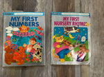 Nursery Rhymes and #'s Workbooks, Fair Condition Preschool (3-5 yrs)