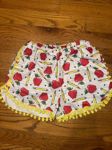 Boutique Soft shorts with yellow accents boutique size XL 5T/5