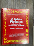 Alpha Phonics book like NEW condition, no markings Curriculum