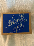 New-Thank You Notes Box of 40 Miscellaneous