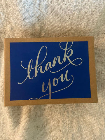 New-Thank You Notes Box of 40 Miscellaneous