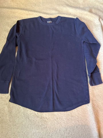 Place Navy thermal long sleeve shirt 10