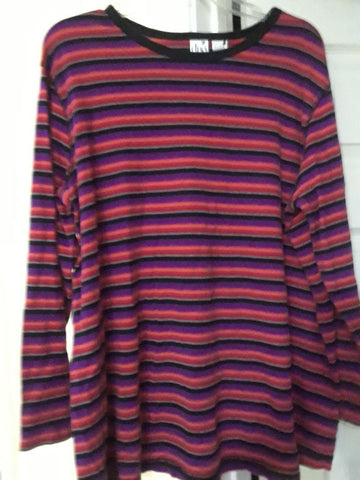 Duo Maternity Long sleeve striped shirt Women's XL 16+