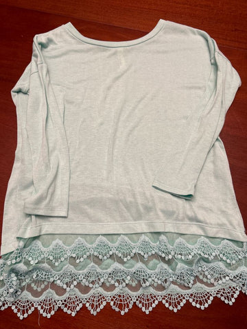 Emerald Aqua top Women's - M