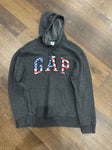 Gap Gray USA hoodie Men's - M