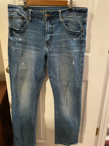 American Eagle 34 x 30 Original Straight Jeans 34