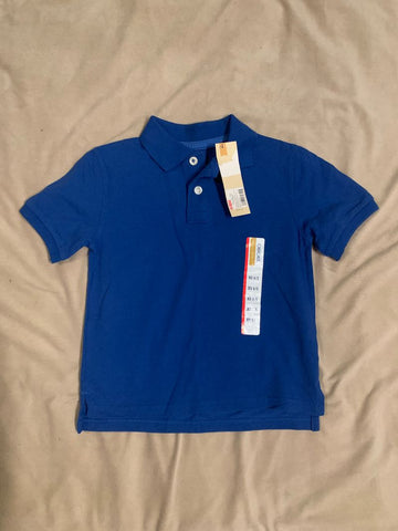 Cherokee NWT blue polo 4T/4