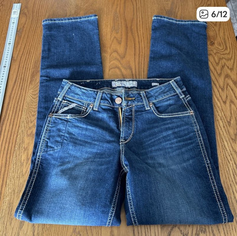 Ariat NWT Rebar Riveter Perfect Rise Straight Leg 27R Women's 8