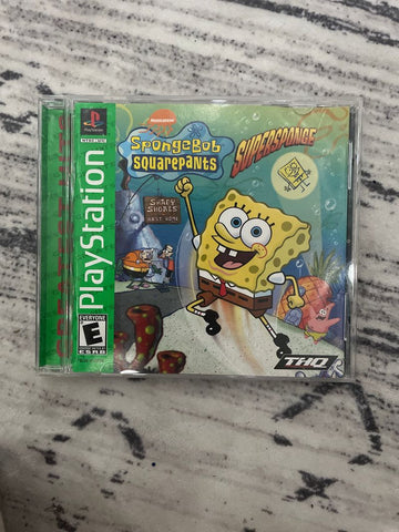 PlayStation 1 SpongeBob Video Gaming