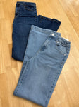 Evesie 2 pair not distressed 11/12Long jeans 12