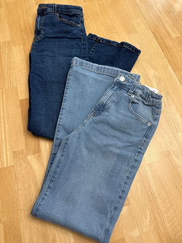 Evesie 2 pair not distressed 11/12Long jeans 12