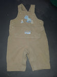 Child of Mine Tan favorite toys Overalls 0-3 Months