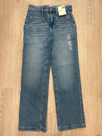 SO jeans NWT High rise wide leg, little stretch 16