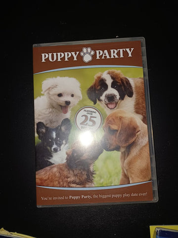 Puppy Party DVD hood cond'n Kids-Family Movie