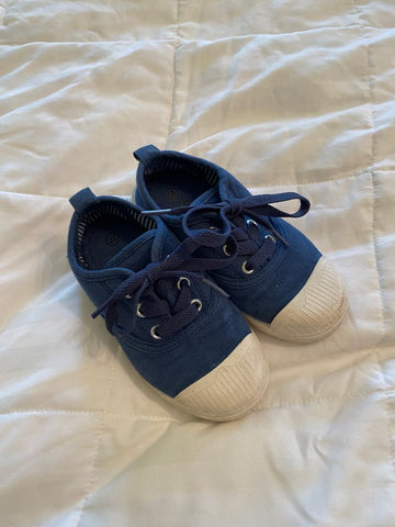 Chus Navy shoes 10 (Lil' Kid)