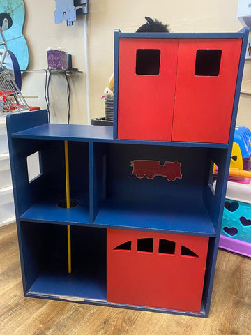 No brand Could be a bookshelf or playhouse approx 3 feet tall Furniture