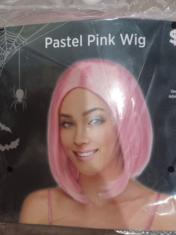 NEW Pastel Pink Short Wig Miscellaneous