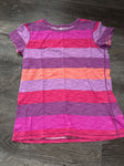 Arizona Pink and purple stripe T 14