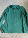 Crew Cuts Green long sleeve polo 10