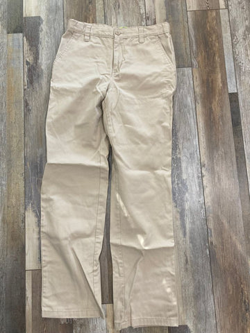Old Navy - size 18 Khaki tan pants w adjustable waist 18-20
