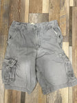 Faded Glory - Gray shorts has adjustable elastic waist 16