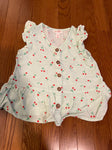 Cat & Jack Button up cherry shirt 5T/5