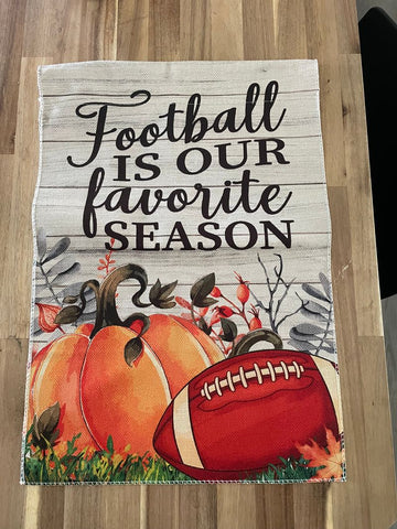 Unknown Football garden flag Decor