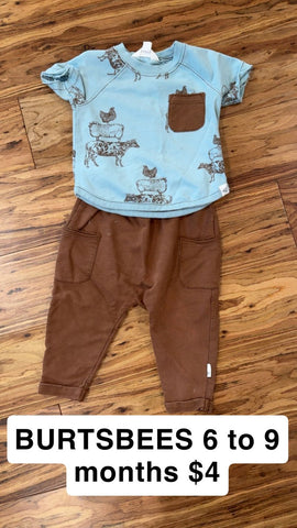 Burt bees 6-9 6-12 Months